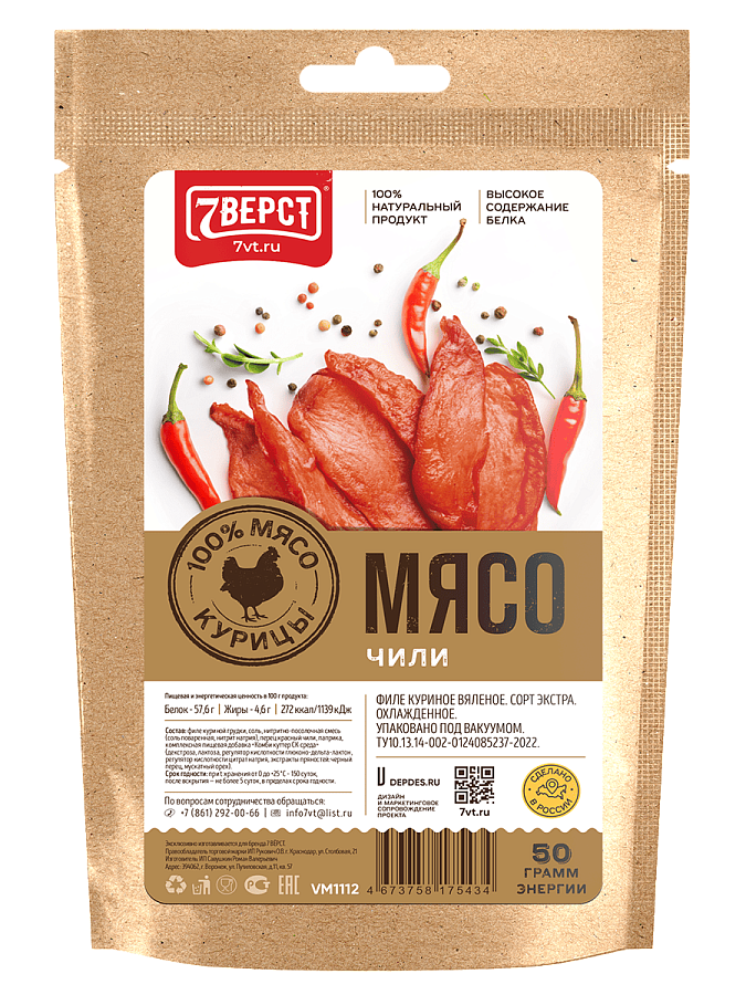 Мясо куриное чили